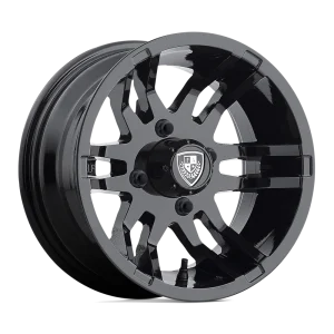 Fairway Alloys – FA139 FLEX – Black – 12″x6″ -23mm – All weather Wheels – FA-139-B